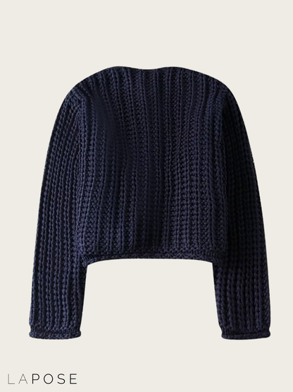 A Vintage Style Cardigan with Delicate Timeless Details