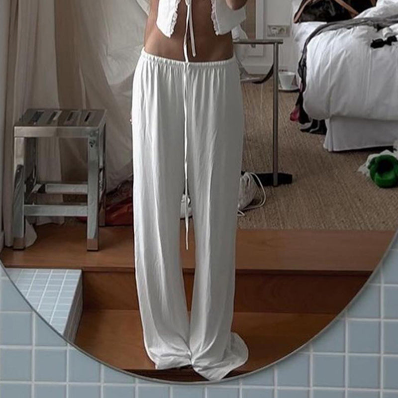 A Vintage Style Pants with Delicate Timeless Details