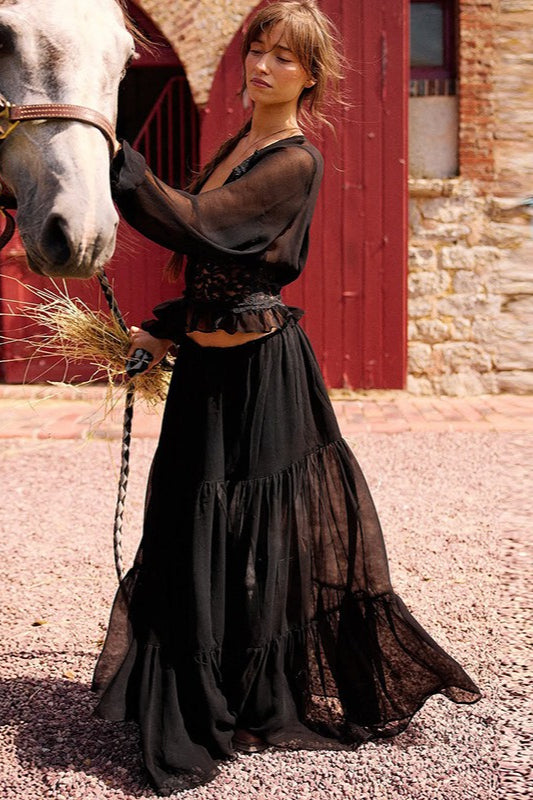 A Vintage Style Garment with Delicate Timeless Details