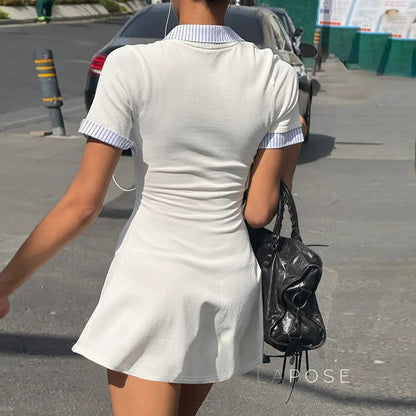 A Vintage Style Dress with Delicate Timeless Details