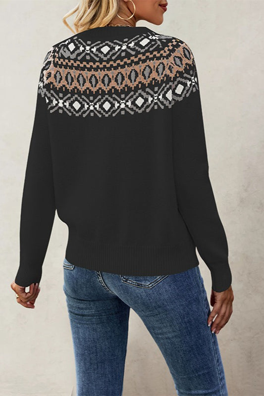 Gracefully Designed Sweater