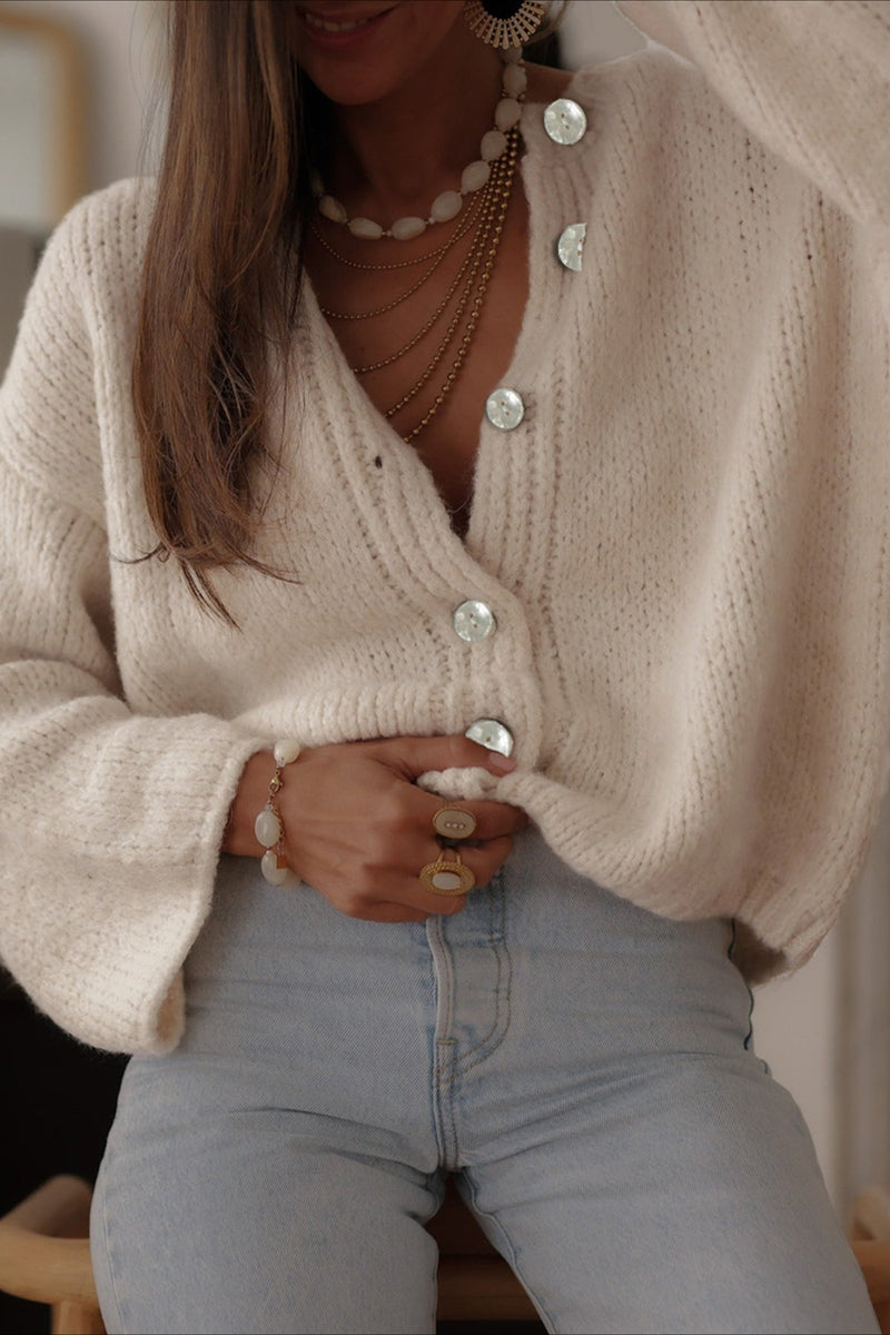 Sophisticated Cardigan with a Clean Classic Look
