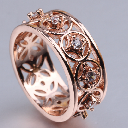 Rose Gold Hollow Ring
