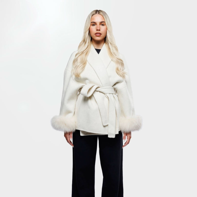 Classic Vintage Coat with a Flattering Fit