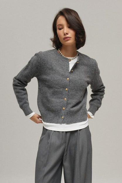 Vintage Inspired Cardigan with a Contemporary Edge