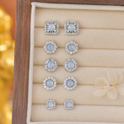Baroque Stud Earrings - Mikayla