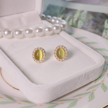 Olivia Baroque Stud Earrings