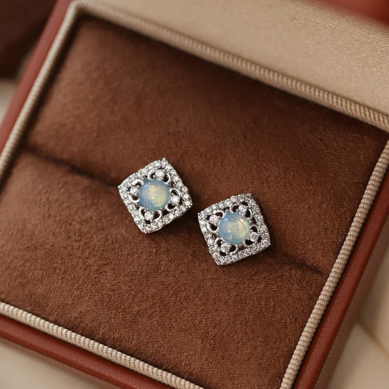 Baroque Stud Earrings - Sierra