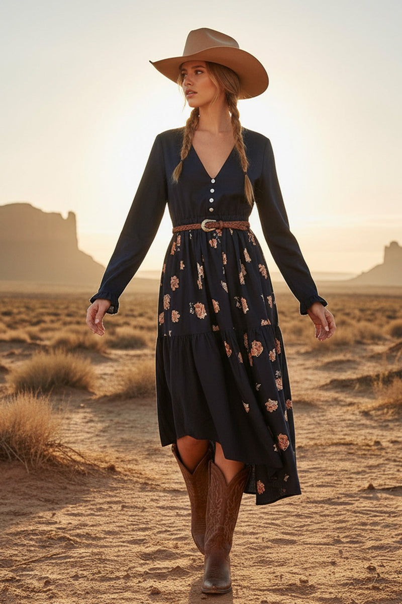 Vintage Inspired Dress with a Contemporary Edge