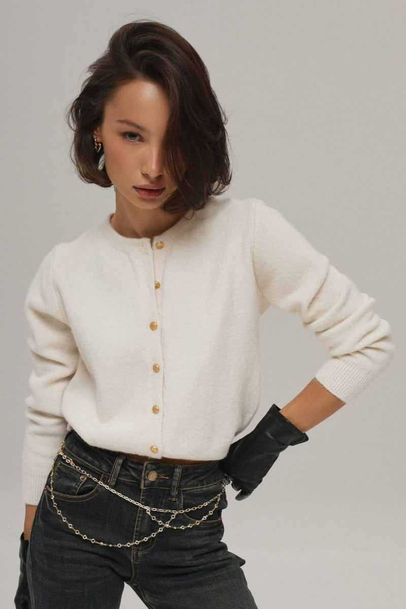 Vintage Inspired Cardigan with a Contemporary Edge
