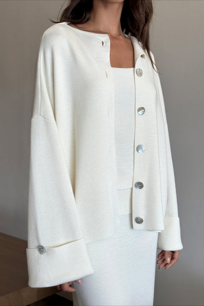 Beautifully Finished Cardigan in a Timeless Design