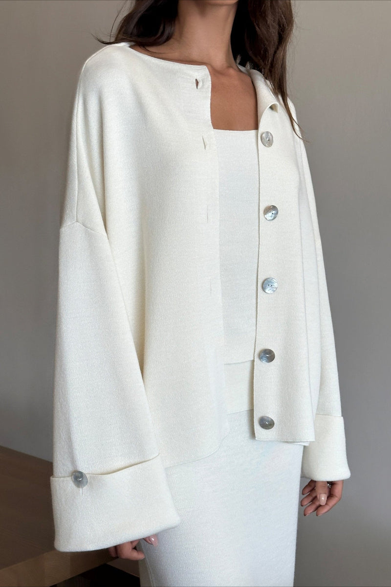 Beautifully Finished Cardigan in a Timeless Design