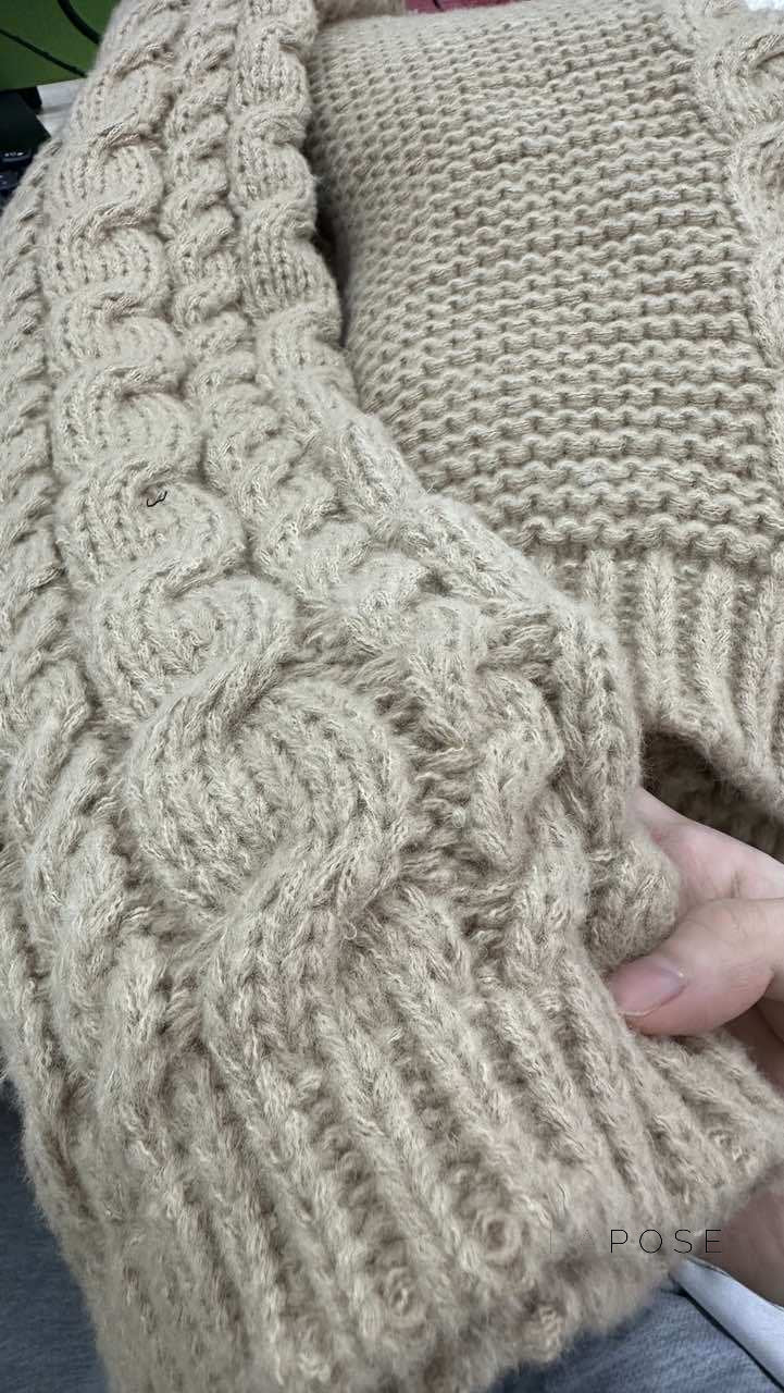 A Vintage Style Sweater with Delicate Timeless Details