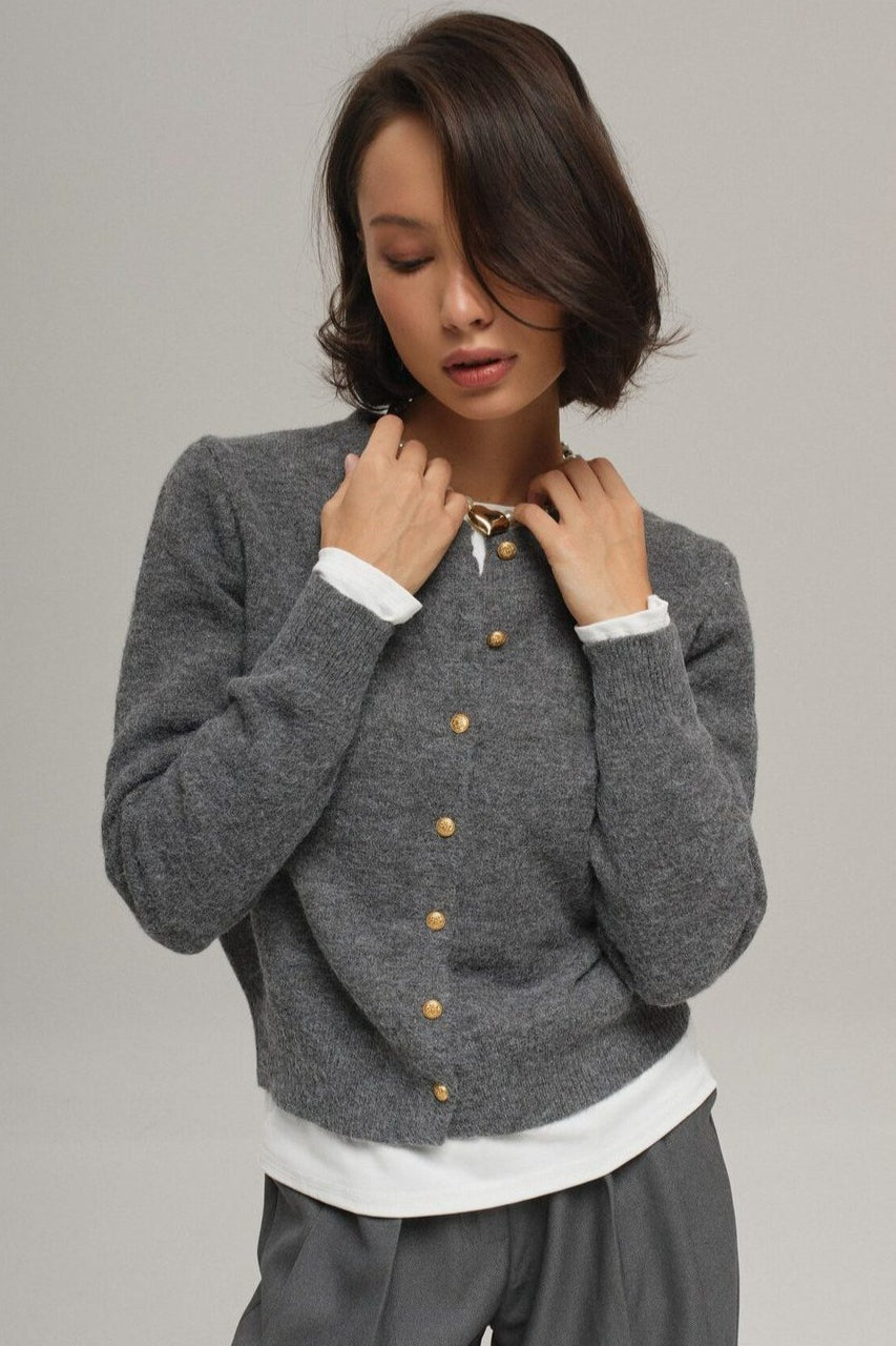 Vintage Inspired Cardigan with a Contemporary Edge