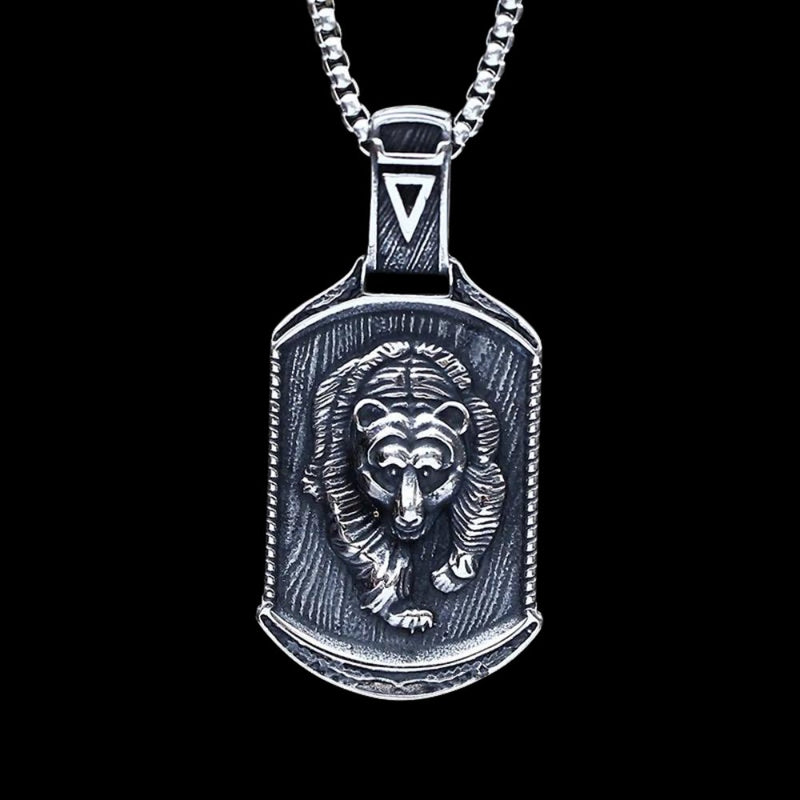 Bear Tag Pendant