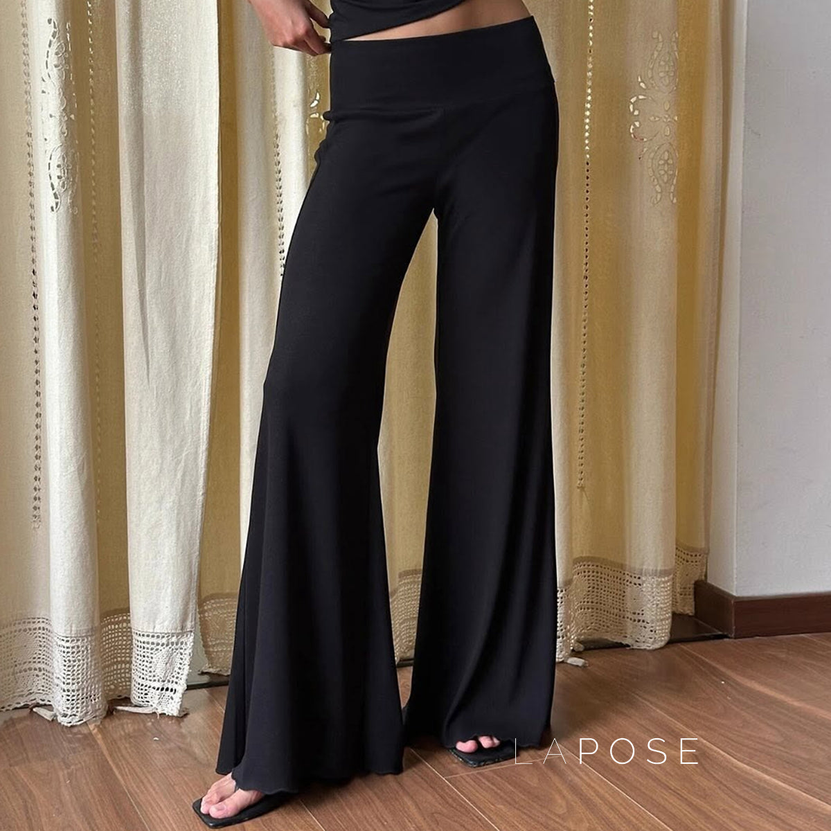 A Vintage Style Pants with Delicate Timeless Details