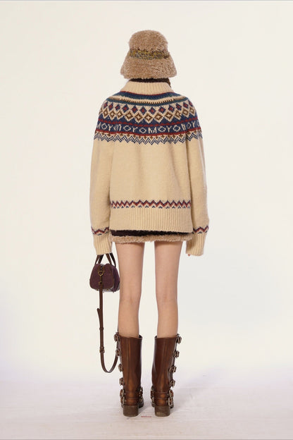 Gracefully Designed Sweater