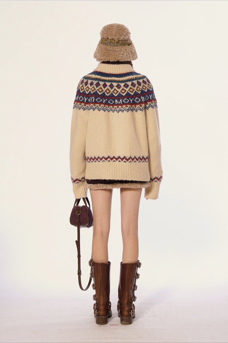 Gracefully Designed Sweater