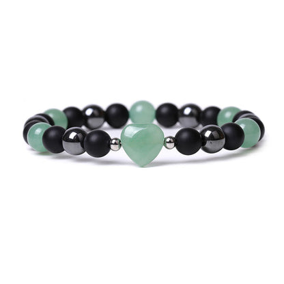 Black Onyx & Tiger Eye Protection Bracelet 8mm Beads
