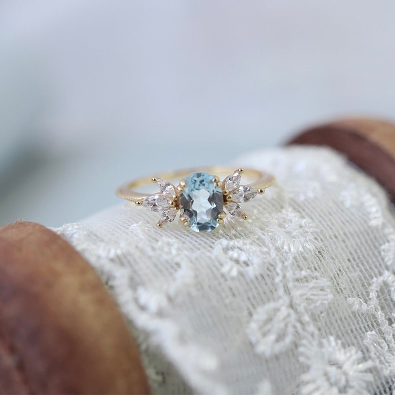 Blue Mirage Ring