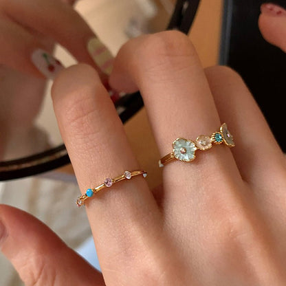 Bluebell Ring Set
