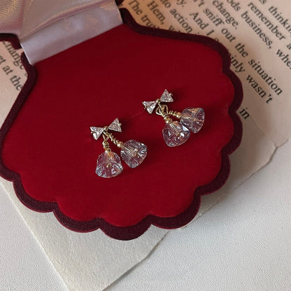 Bow and Bell Earrings