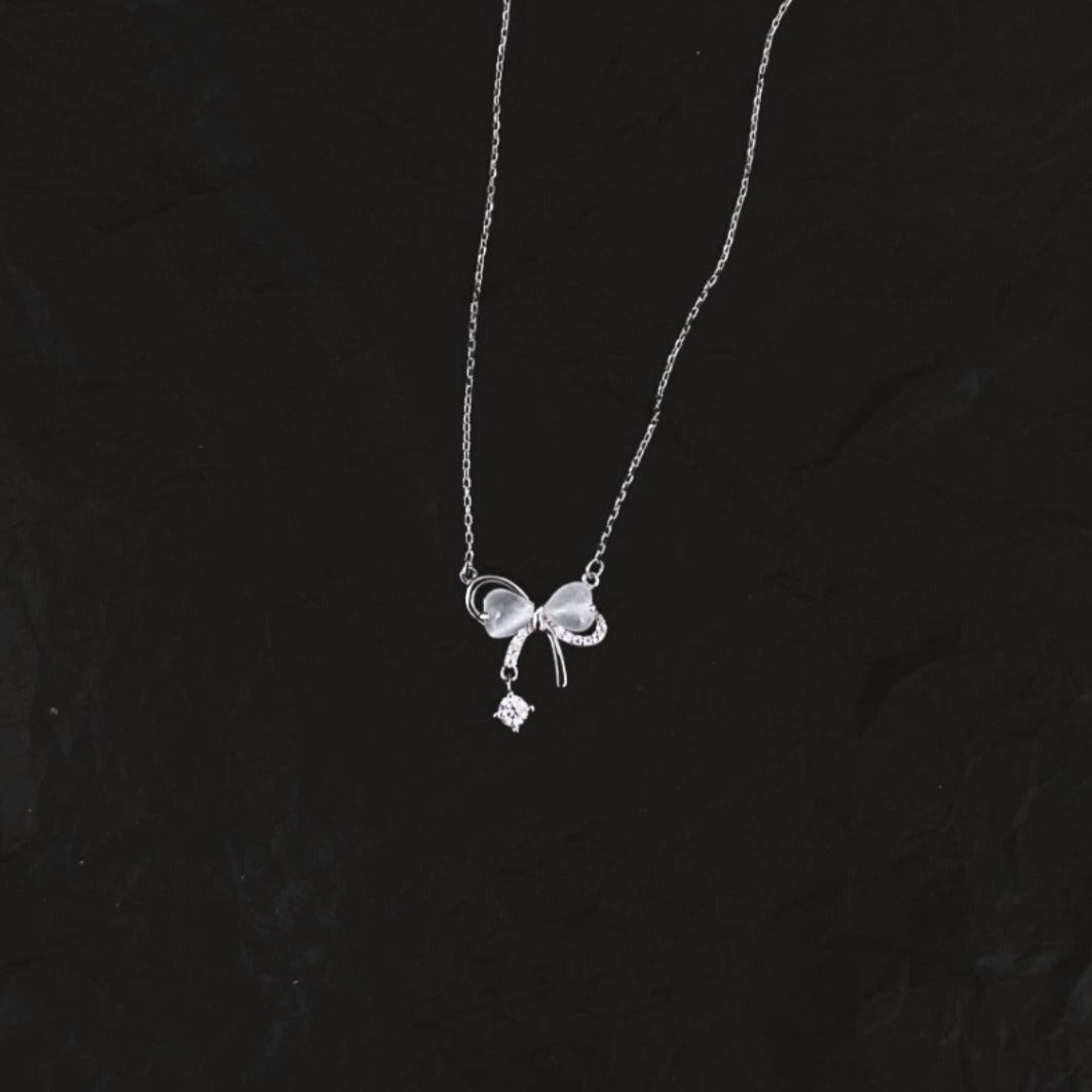 Christine Bow Necklace