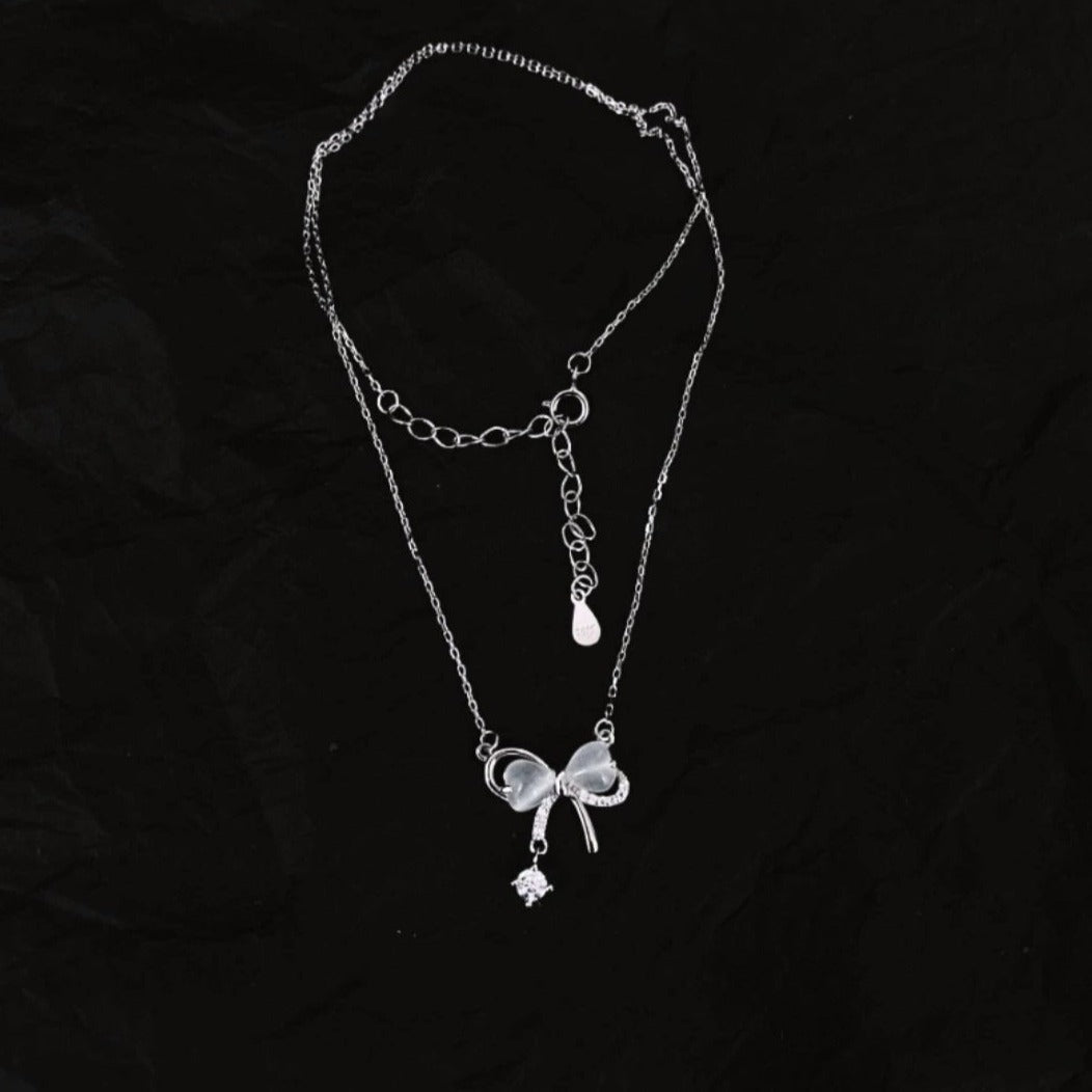 Christine Bow Necklace