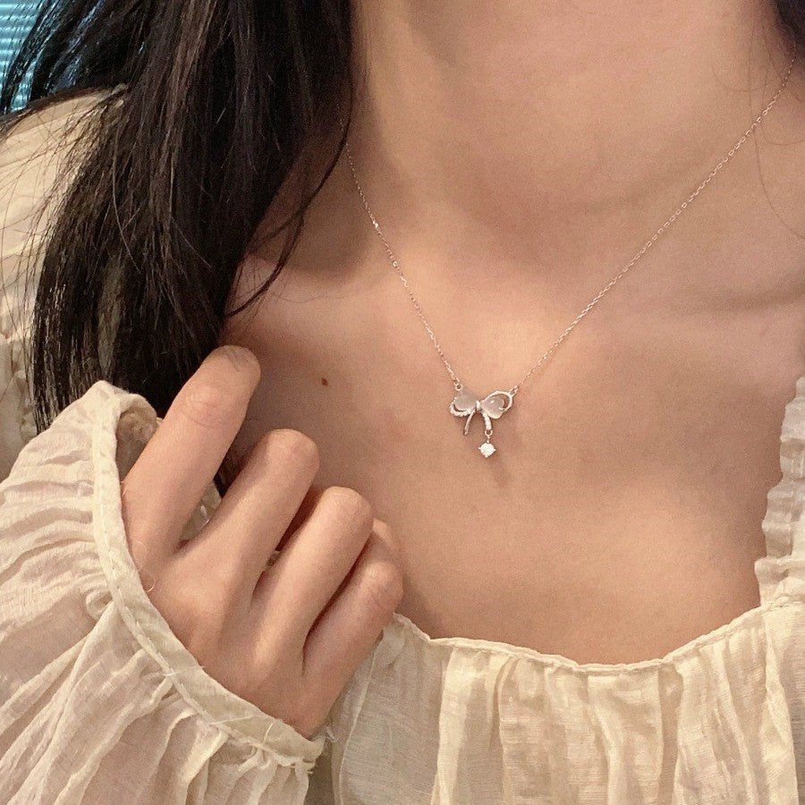 Christine Bow Necklace