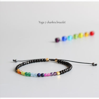 7 Chakra Yoga Healing Bracelet