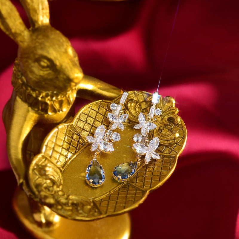 Yolanda Butterfly Drop Earrings