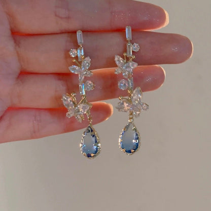 Yolanda Butterfly Drop Earrings