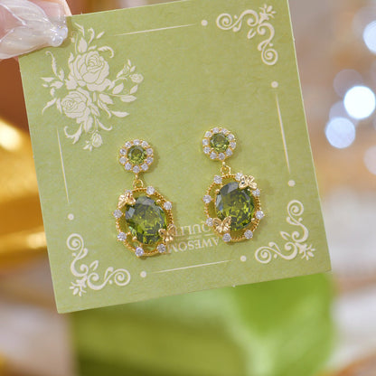 Butterfly Garden Drop Earrings
