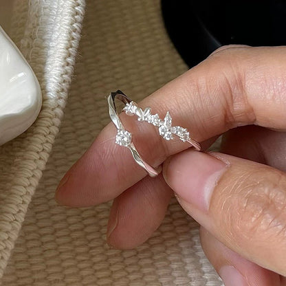 Butterfly Waltz Ring Set