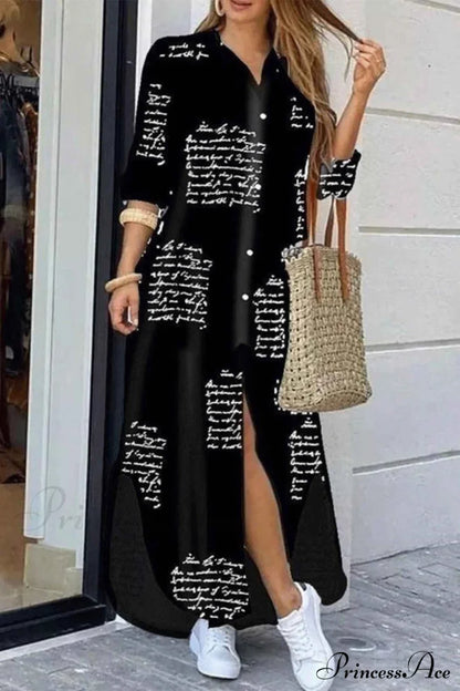 Black and White Letters