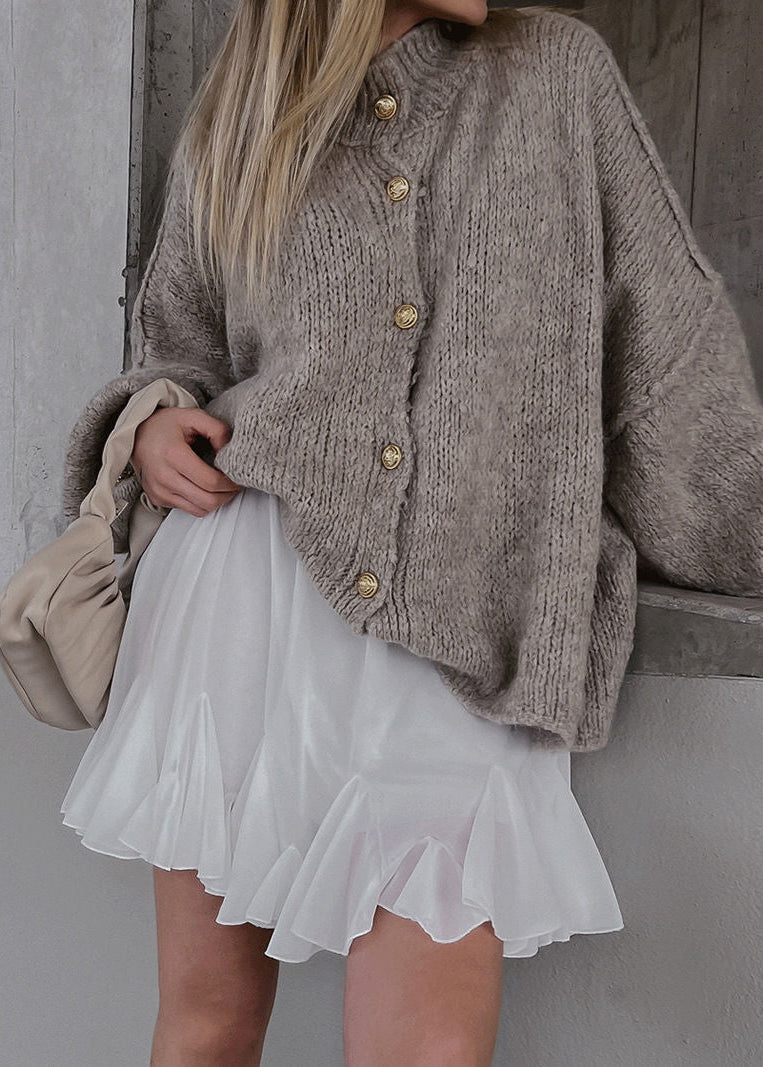 Classic Vintage Cardigan with a Flattering Fit
