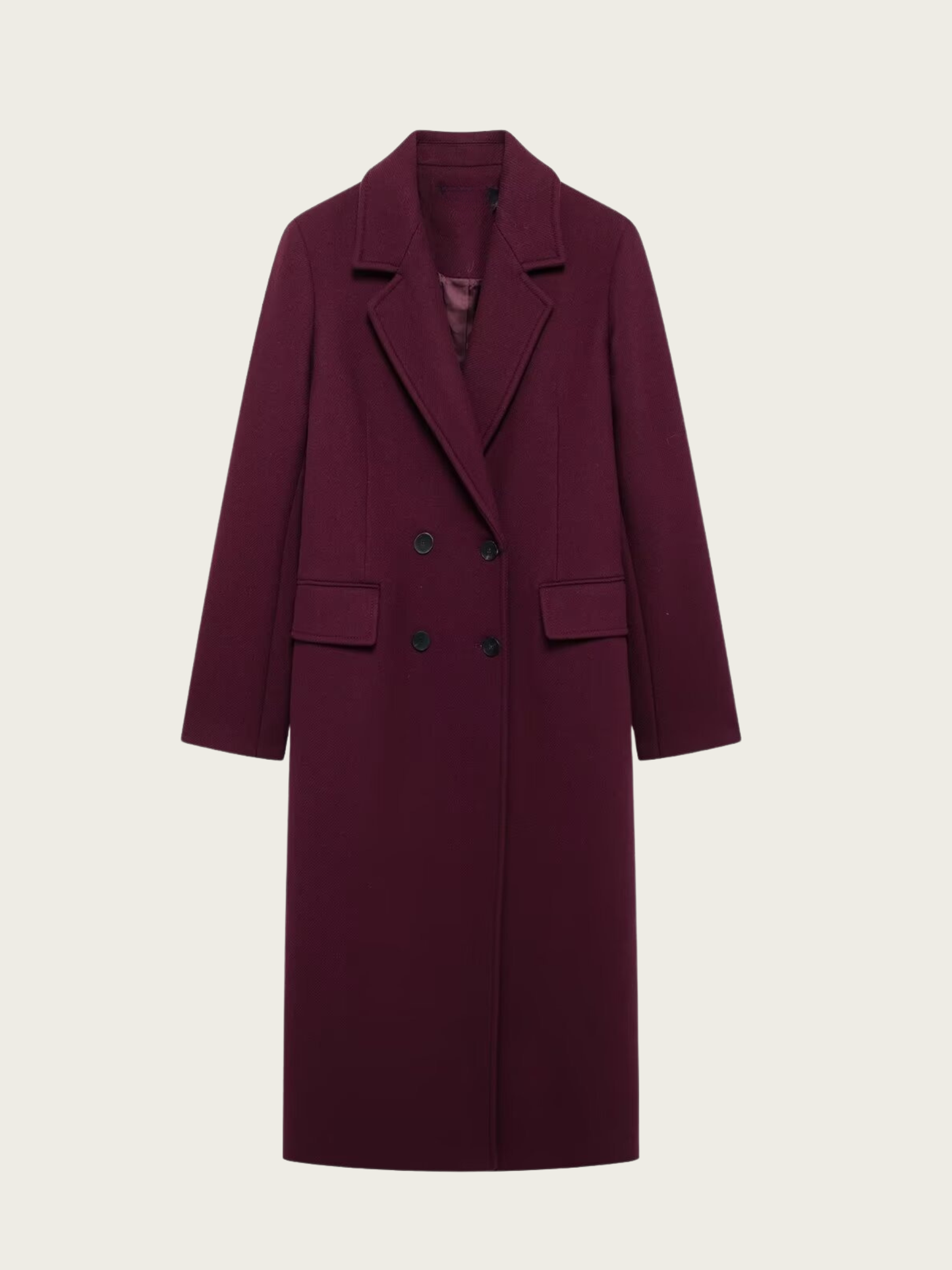 Sophisticated Coat with a Clean Classic Look