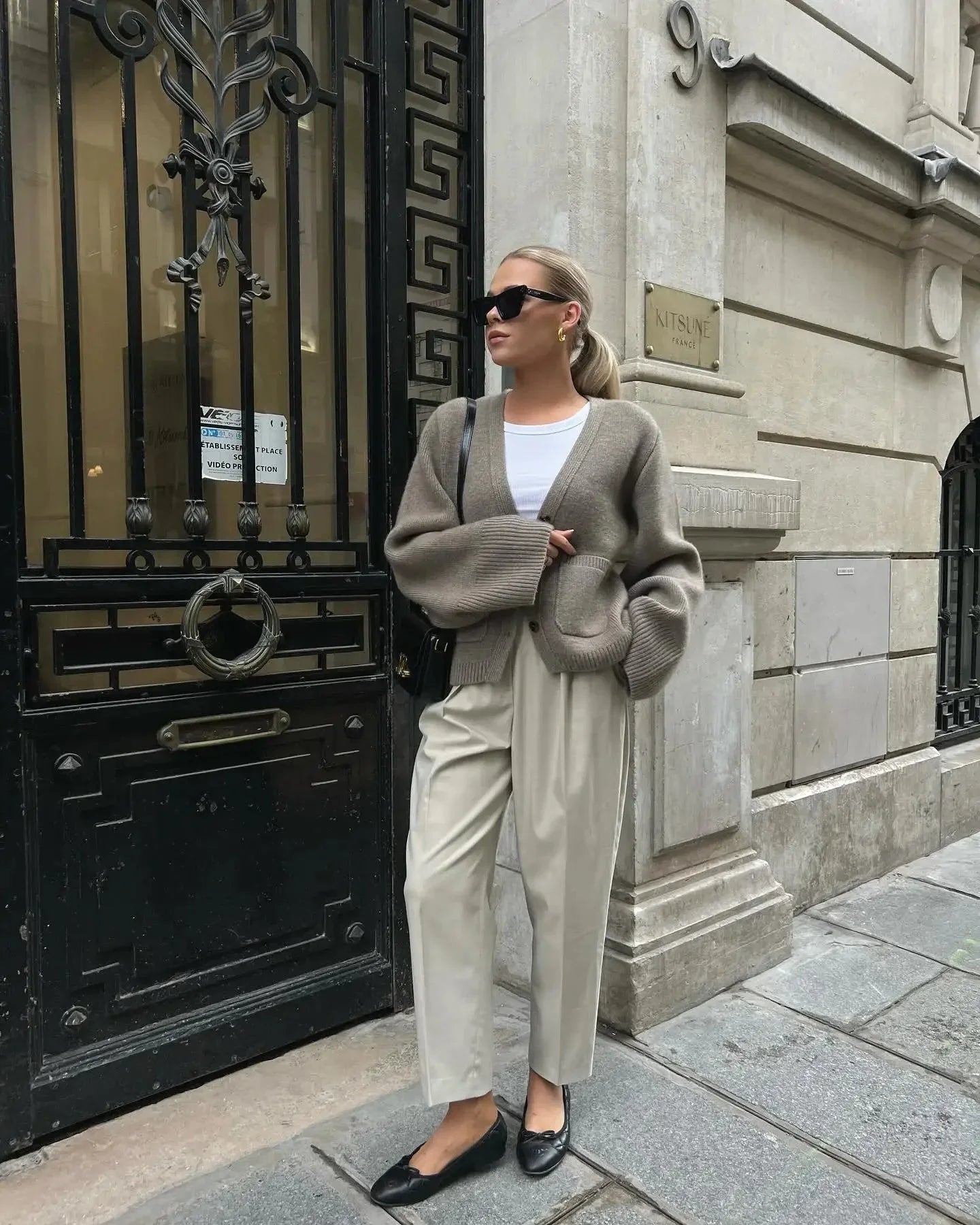 Vintage Inspired Sweater with a Contemporary Edge