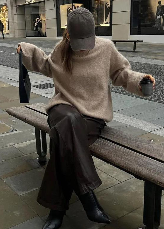 A Vintage Style Sweater with Delicate Timeless Details