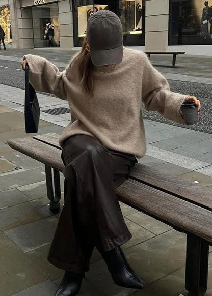 A Vintage Style Sweater with Delicate Timeless Details