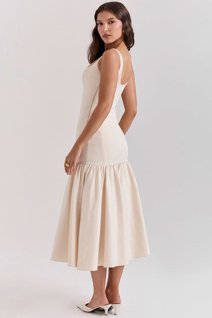 A Vintage Style Dress with Delicate Timeless Details