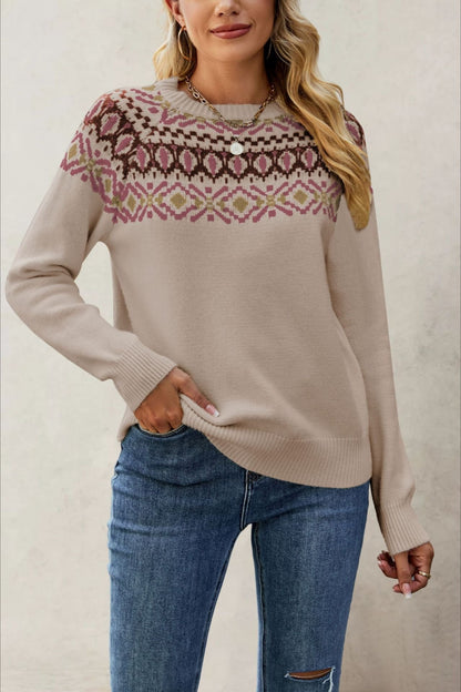 Gracefully Designed Sweater