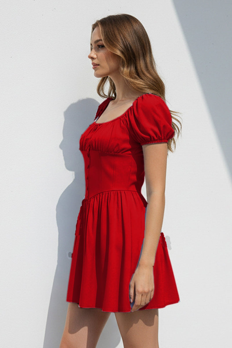 Classic Vintage Dress with a Flattering Fit