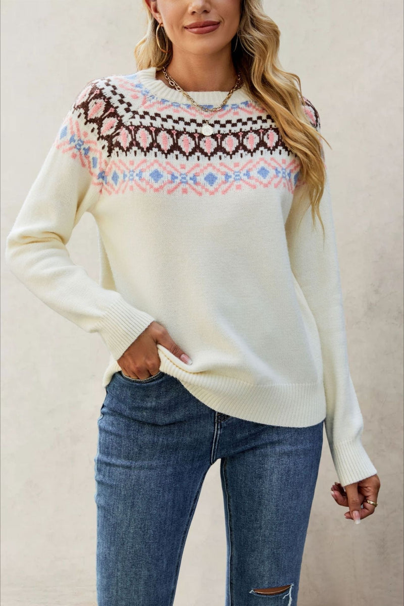 Gracefully Designed Sweater