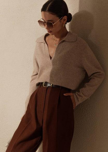 Polished Sweater with an Effortless Classic Look