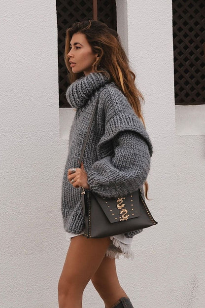 Gracefully Designed Sweater