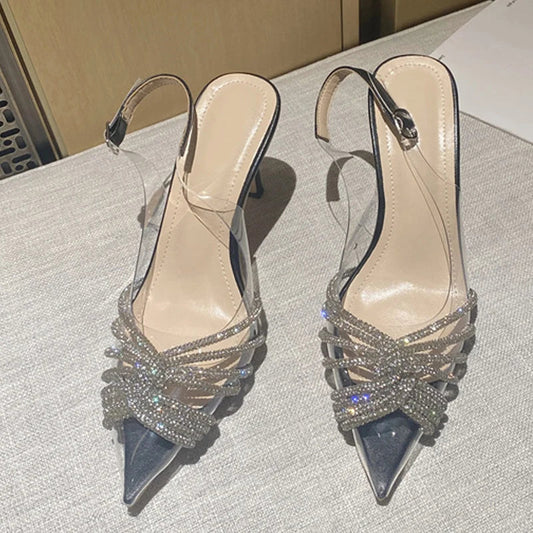 A Vintage Style Sandals with Delicate Timeless Details