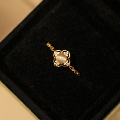 Cat's Eye Opal Ring
