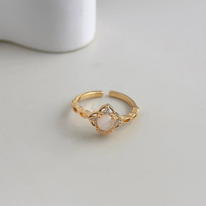 Cat's Eye Opal Ring