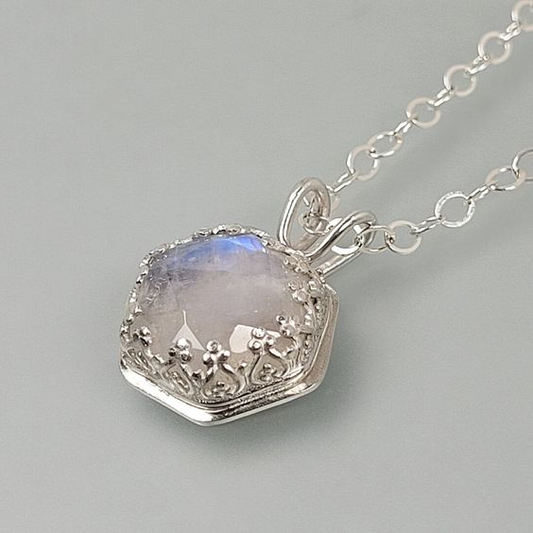 White Crystal Necklace